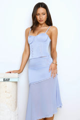 Emberly Midi Skirt Bluebell