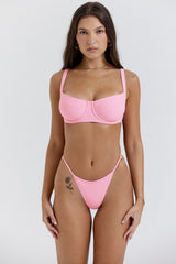 blossom thong bikini bottom