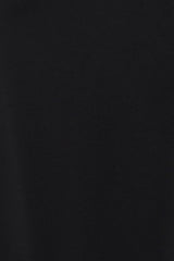 Ocean Beauty Halter Pearl Maxi Dress Black