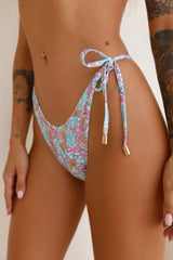 LILISROSE Wategos Waves Swim Bottom Print