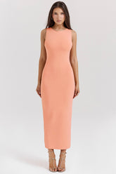 sorbet knit maxi dress