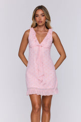 Feel Something Mini Dress Pink