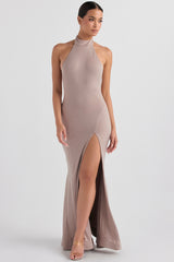 mushroom halter gown