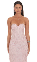 Avery Corset Maxi Dress