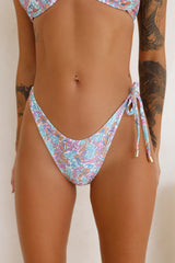 LILISROSE Wategos Waves Swim Bottom Print