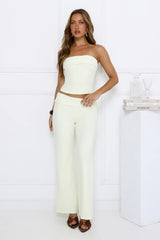 Chic City Girl Pants Yellow