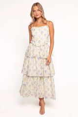 Iveta Midi Dress - Multi Floral
