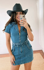 Outlaw Dress ~ Tide