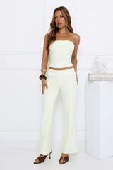 Chic City Girl Pants Yellow