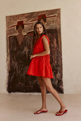 Joslin Dress - Red