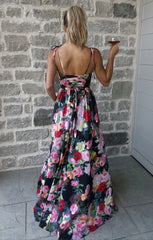 Juliet Maxi Dress ~ Moonlit Garden Gala Taffeta