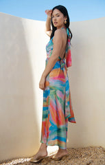 Jessa Maxi Dress ~ Colorful Canvas