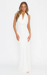 Simone Maxi Dress ~ Wedding Cake Chiffon