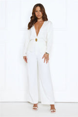 Noir Allure Knit Cardigan Cream