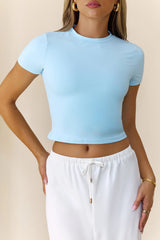 BASE Contour Ready Set Short Sleeve T-Shirt Blue