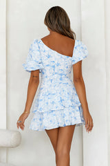 LILISROSE Ladylike Etiquette Mini Dress White