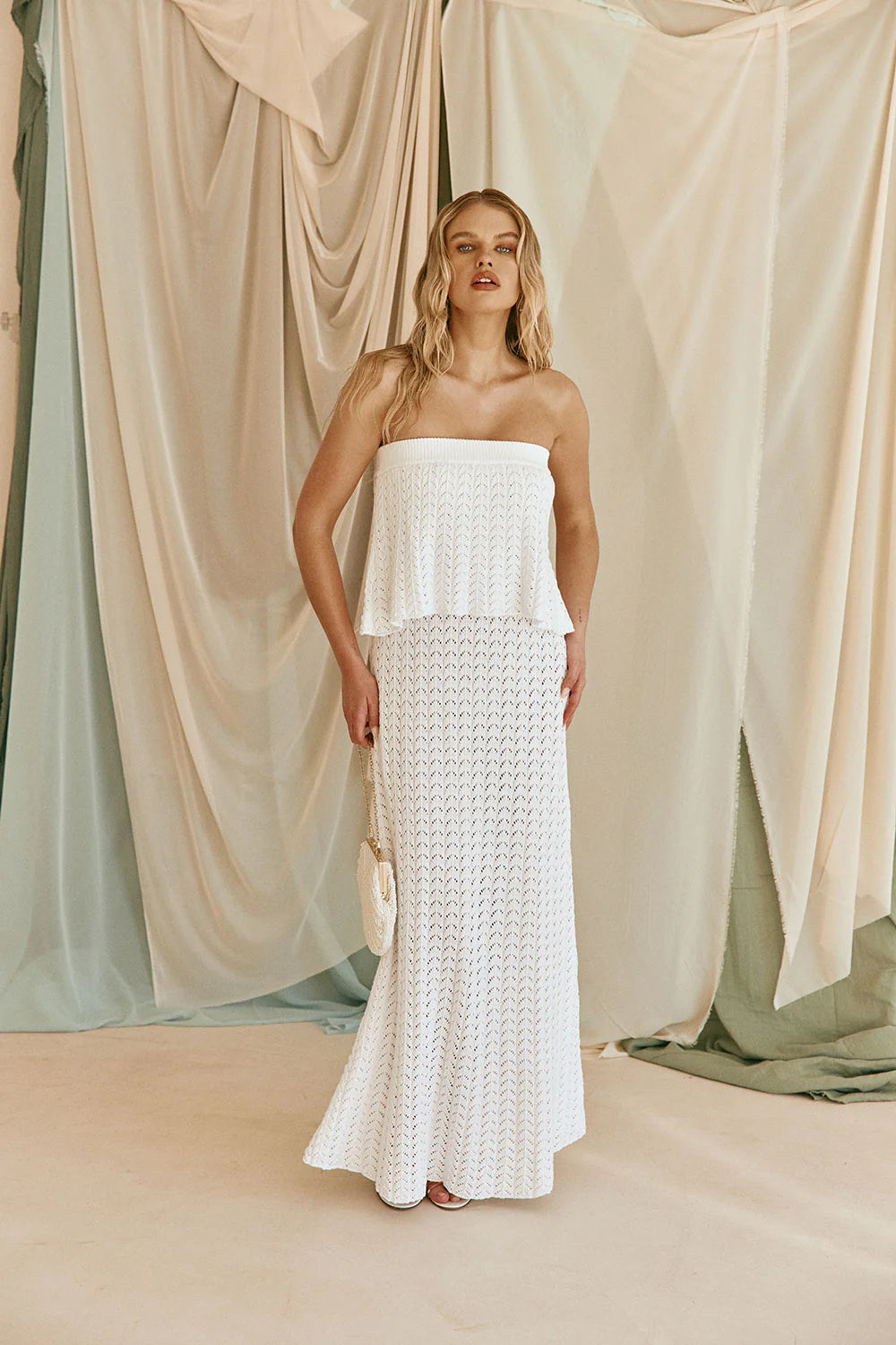 Maria Dress - White