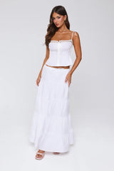 Garden Daze Lace Top White