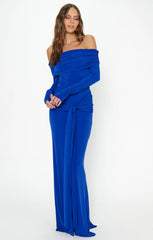 Vanessa Maxi Dress ~ Cobalt