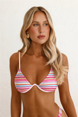 Sun Juice Bikini Top Raspberry Ripple