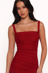 Eira Maxi Dress - Wine